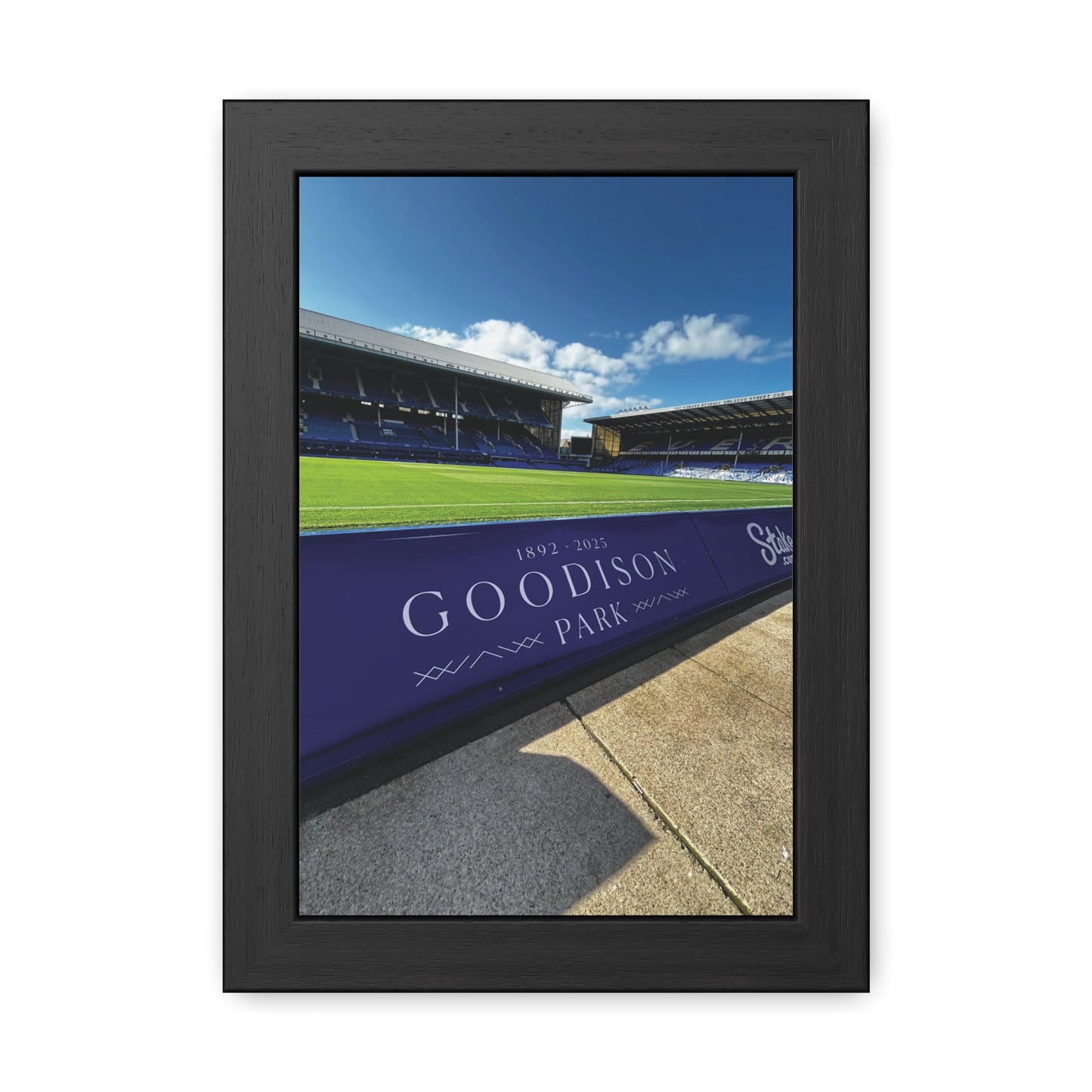 Goodison Park Legacy Framed Poster