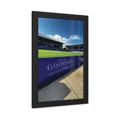 Goodison Park Legacy Framed Poster