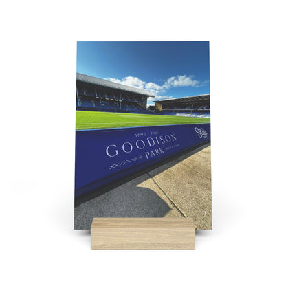 Goodison Park Legacy - Gallery Board Display with Stand