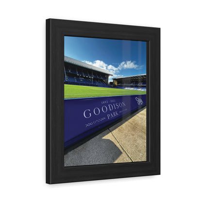 Goodison Park Legacy Framed Poster