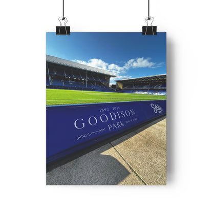 Goodison Park Legacy Paper Poster - Home Decor for Football Fans