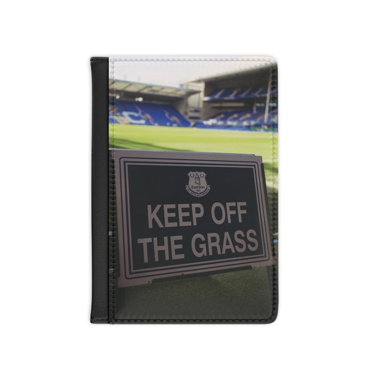 Keep Off The Grass Passport Cover - Stylish Travel Accessory for Sports Fans