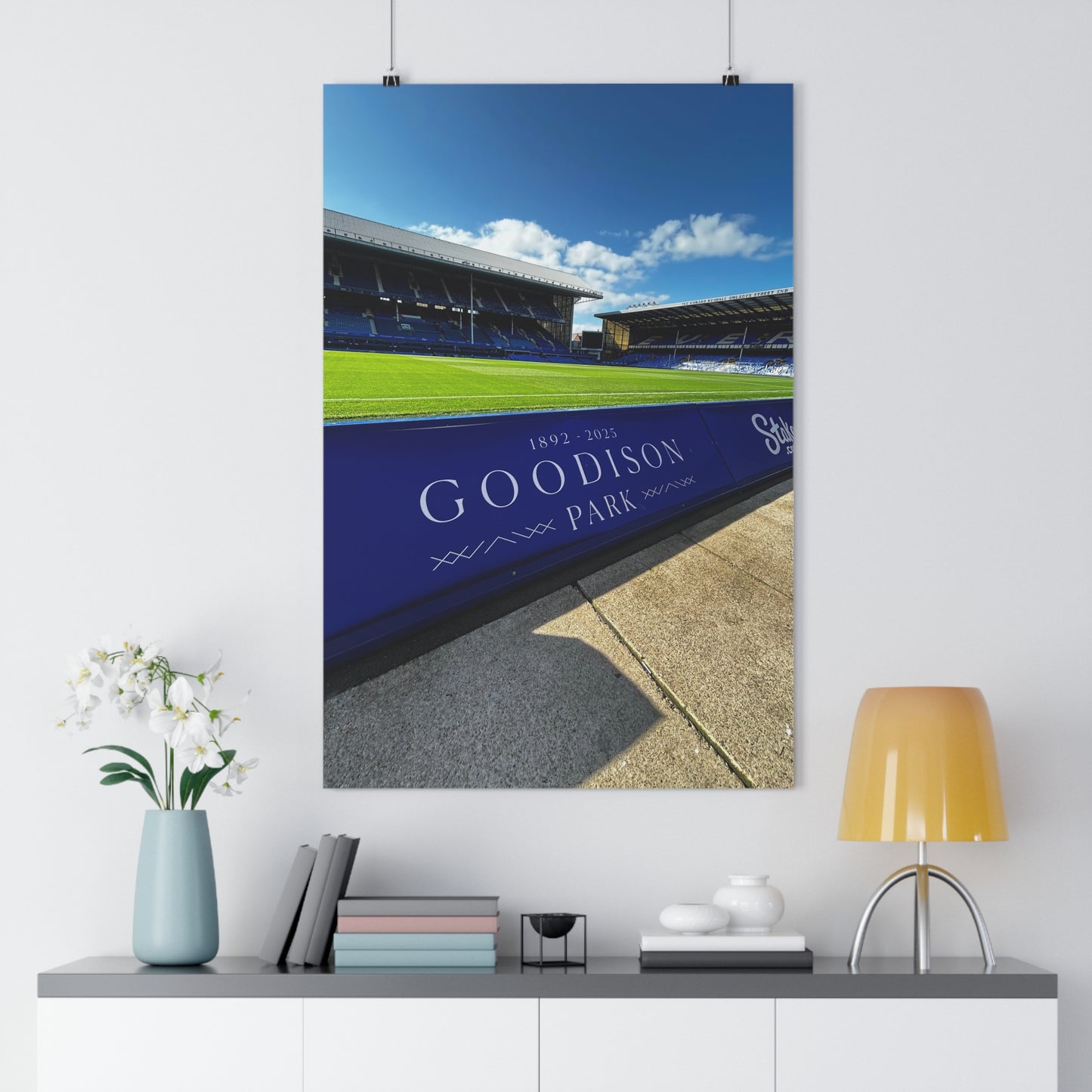 Goodison Park Legacy Paper Poster - Home Decor for Football Fans