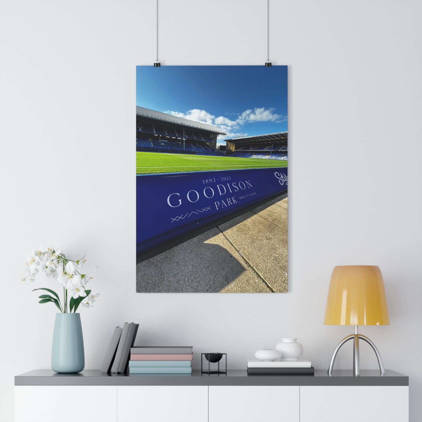 Goodison Park Legacy Paper Poster - Home Decor for Football Fans