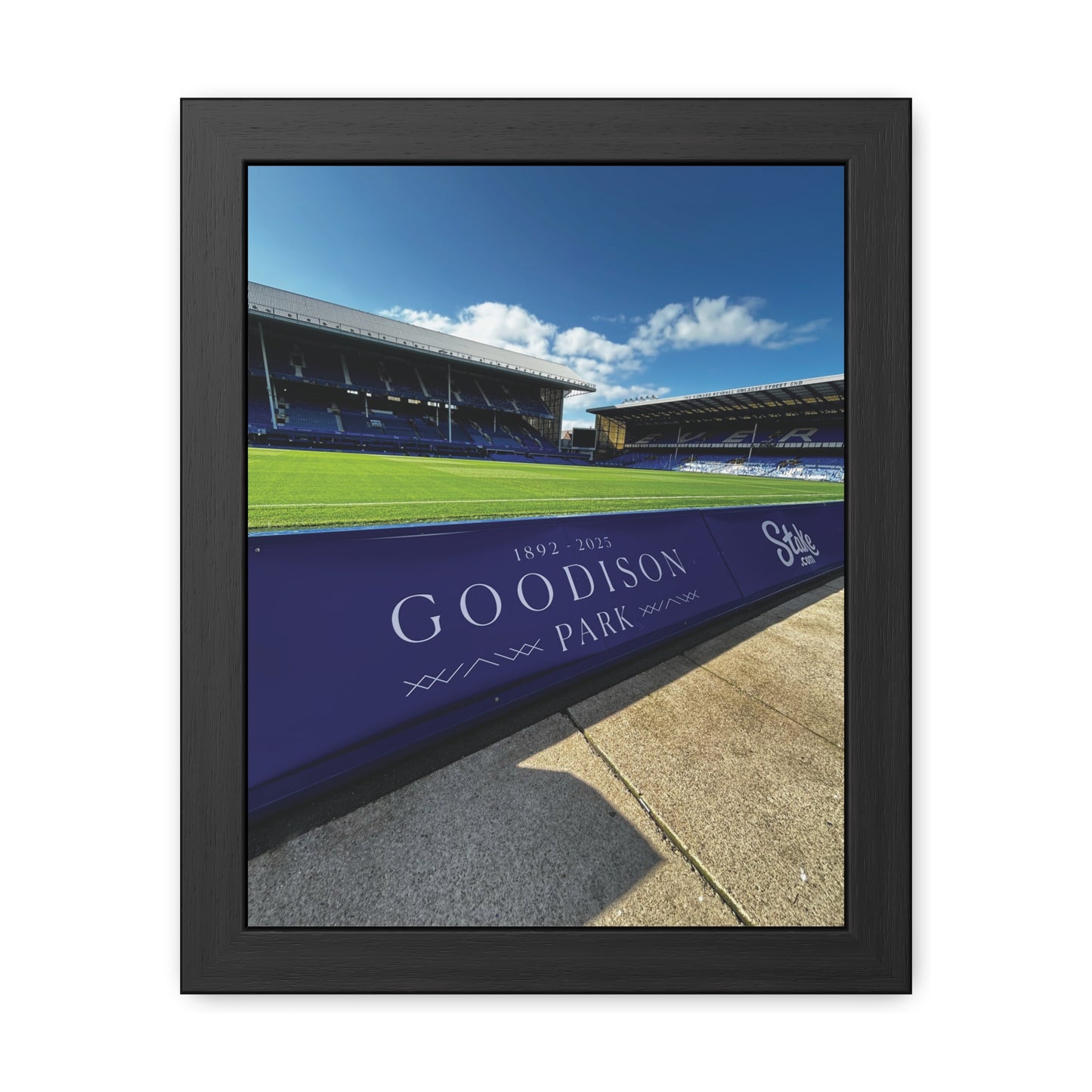 Goodison Park Legacy Framed Poster