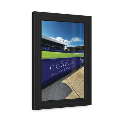 Goodison Park Legacy Framed Poster