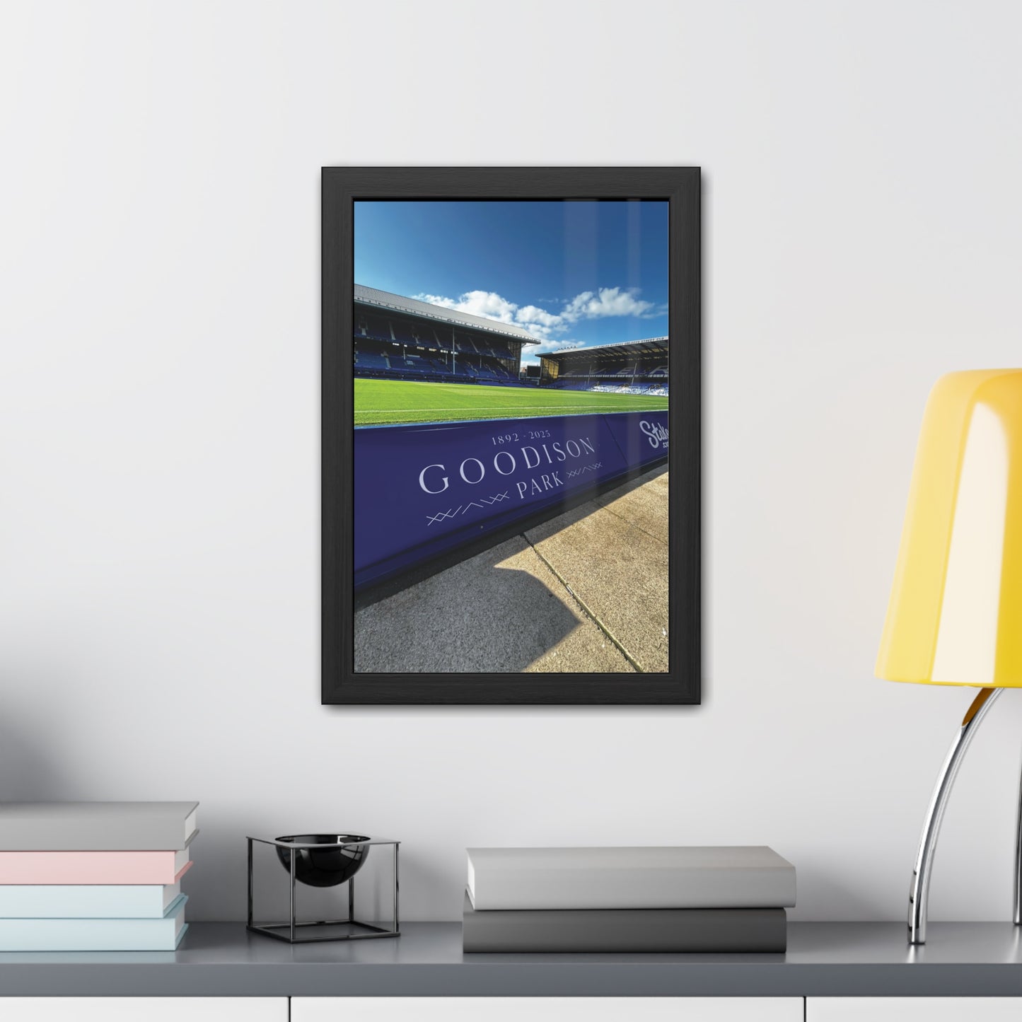 Goodison Park Legacy Framed Poster