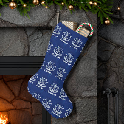 Everton-Themed Santa Stocking | Festive Football Holiday Decor