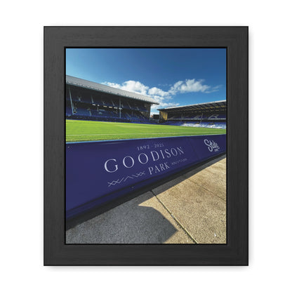 Goodison Park Legacy Framed Poster