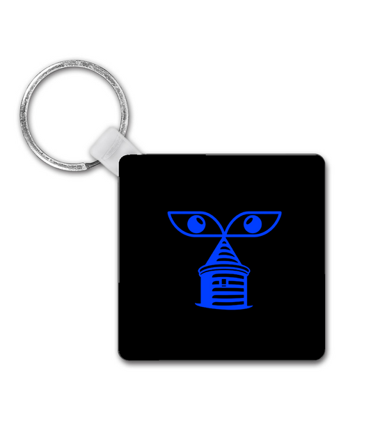 Blackout Bullens Square Keyring